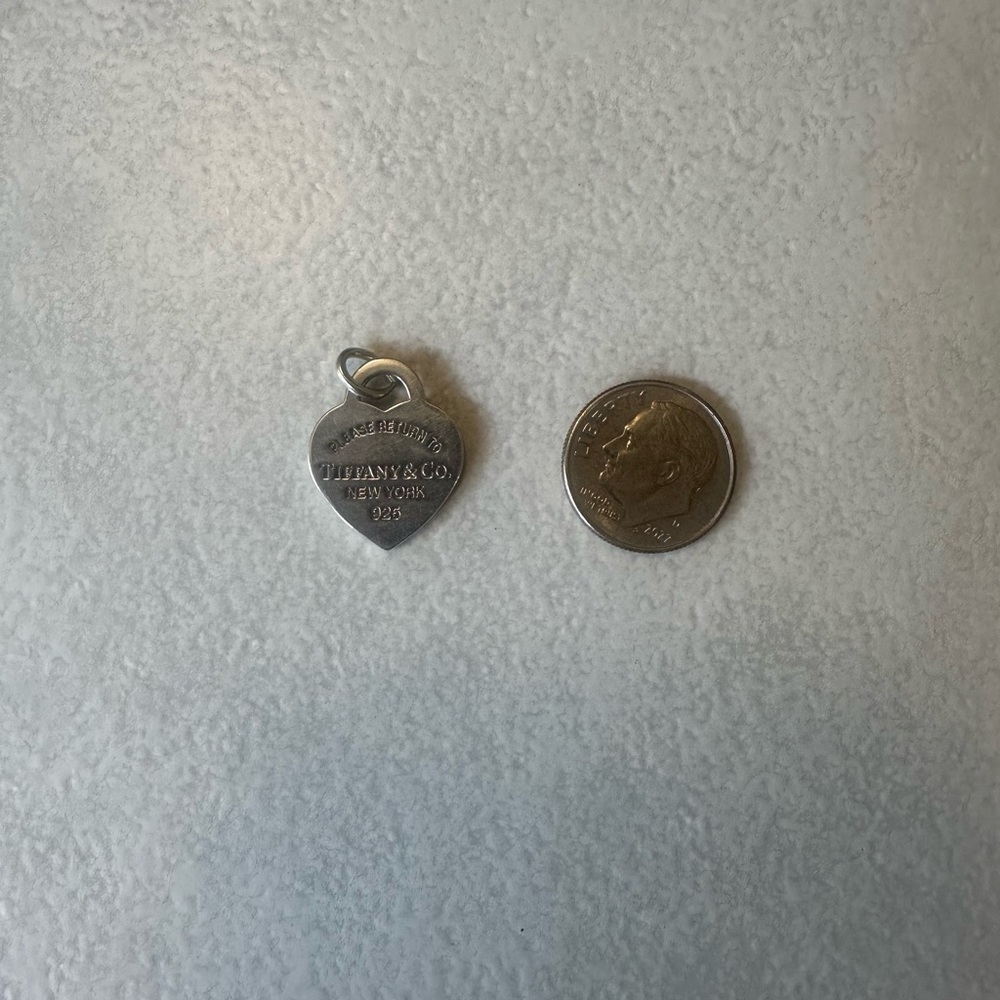 Tiffany & Co Silver Heart Pendant - Picture 3 of 3